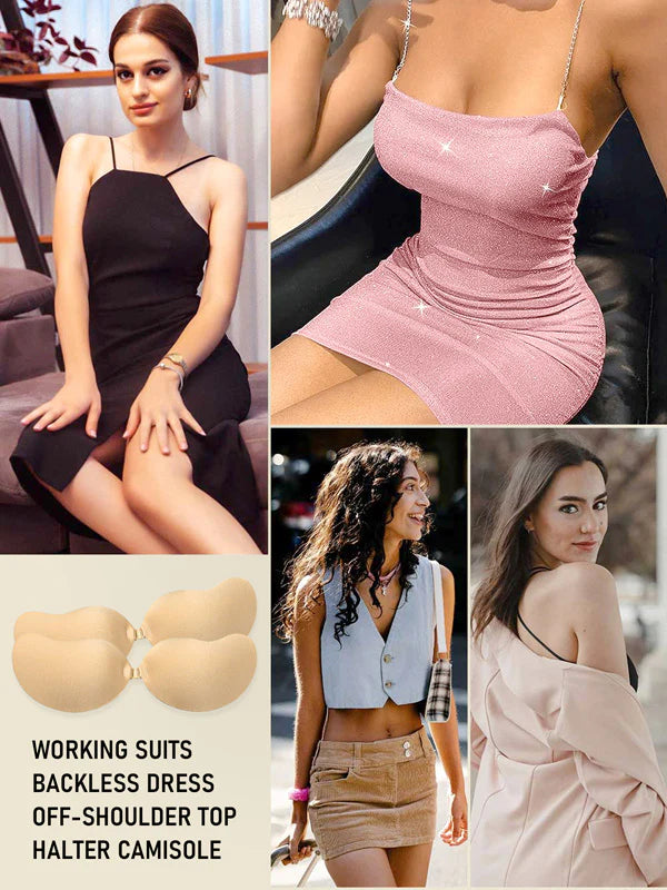 Invisible Lift-Up Pasties Bra   Pack 2