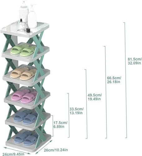 6-Layer Shoe Organizer – Space Made Simple