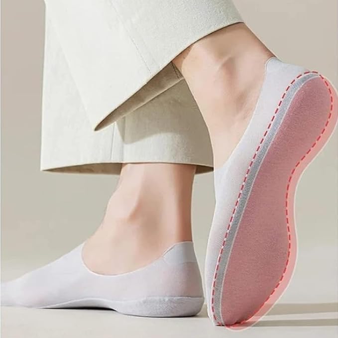 Anti-Slip Invisible Ice Silk Socks (No-Show Socks)