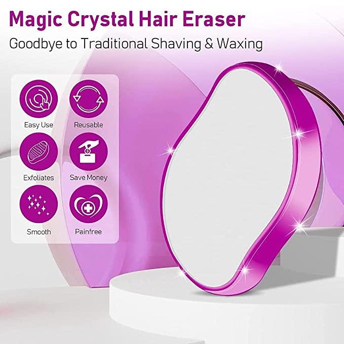 ✨ GlowSmooth™ Crystal Hair Eraser – Silky Skin, Zero Pain!