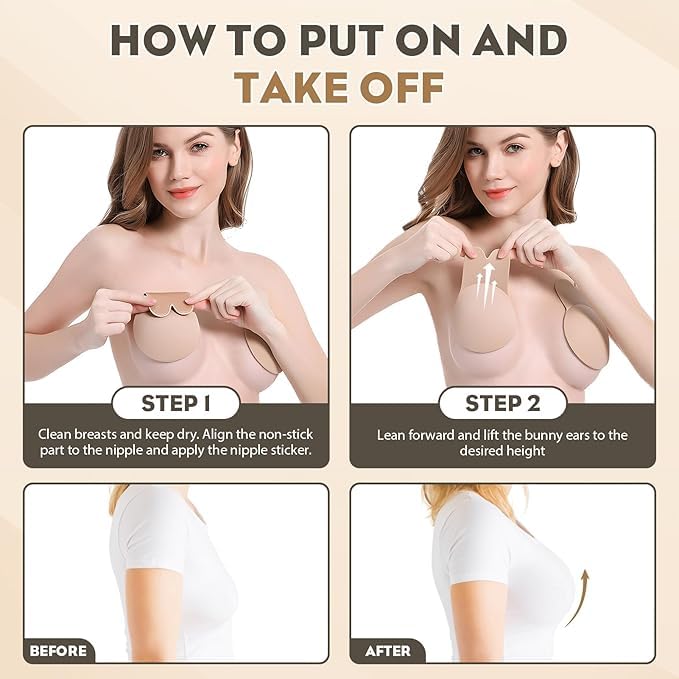 GlowVera™ Silicone Lift Pads – Instant Lift & Perfect Shape