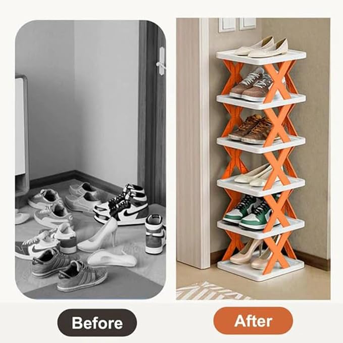 6-Layer Shoe Organizer – Space Made Simple