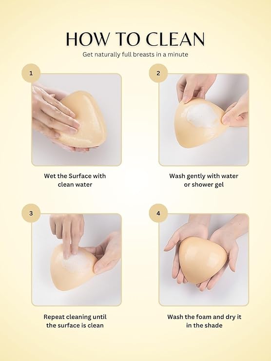 GlowVera™ Silicone Bra Inserts – Invisible Natural Lift