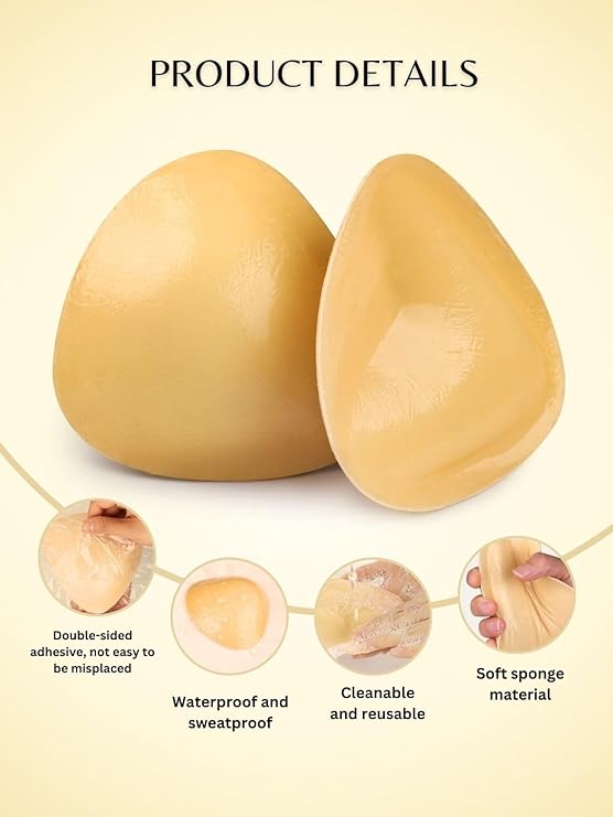 GlowVera™ Silicone Bra Inserts – Invisible Natural Lift