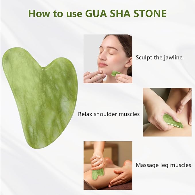 Jade Roller & Gua Sha Set
