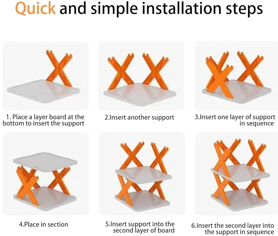 6-Layer Shoe Organizer – Space Made Simple
