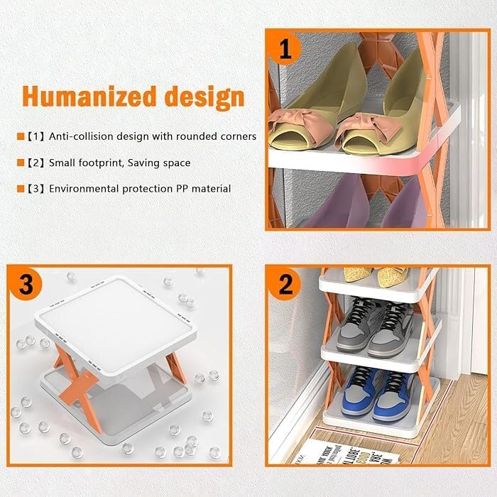 6-Layer Shoe Organizer – Space Made Simple