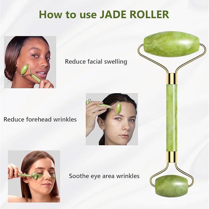Jade Roller & Gua Sha Set