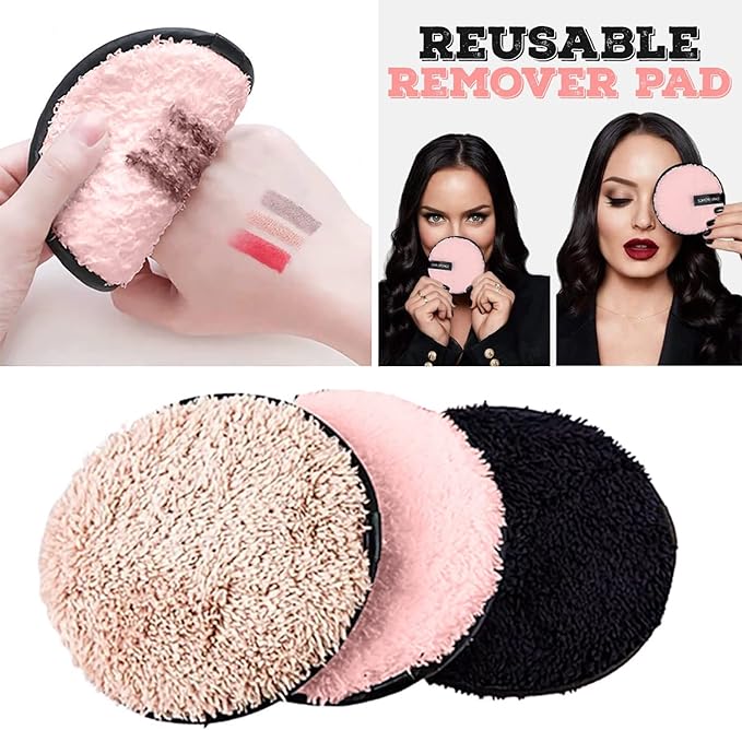 Reusable Microfiber Makeup Remover Pads