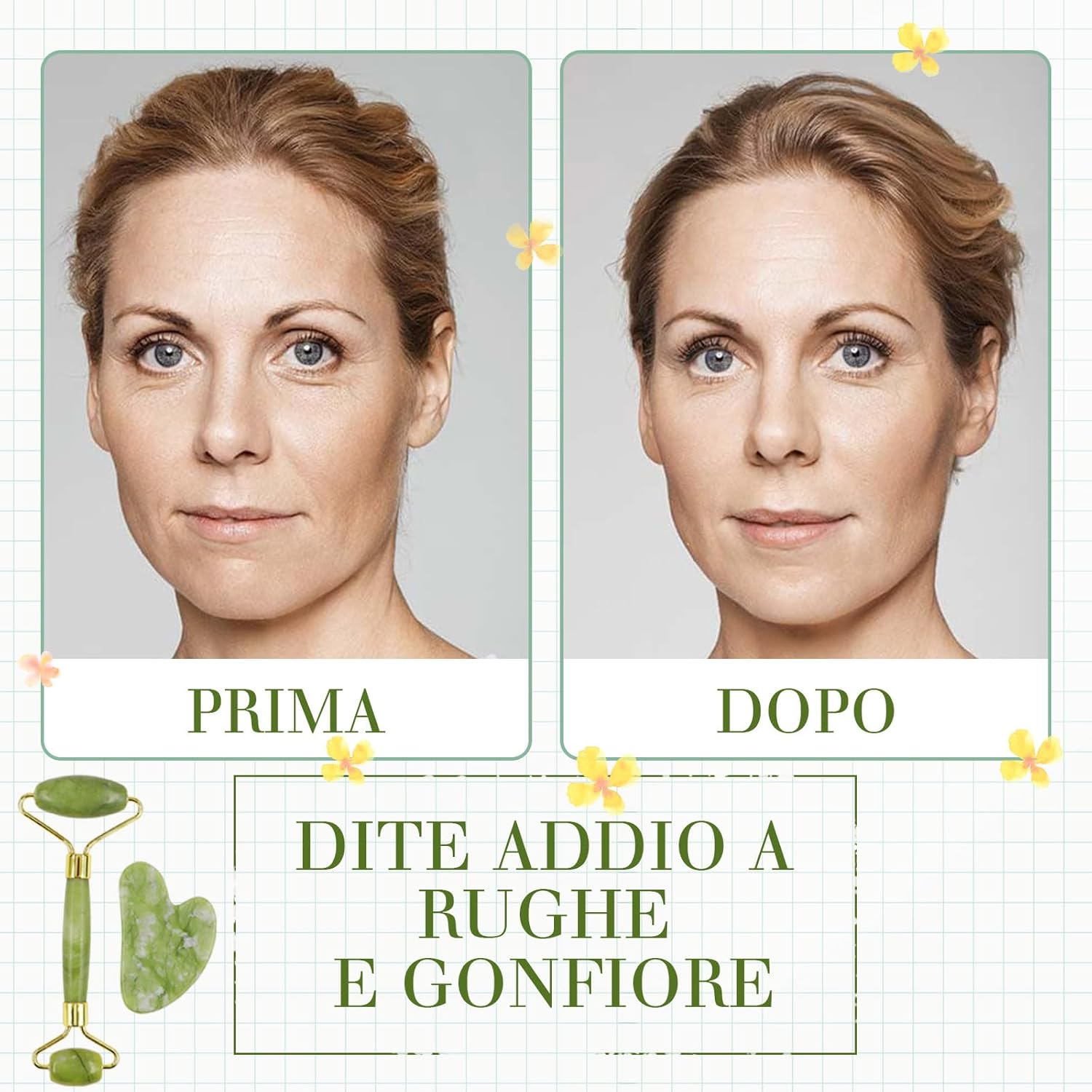 Jade Roller & Gua Sha Set