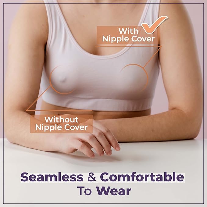 GlowVera™ Reusable Nipple Covers pack of 2