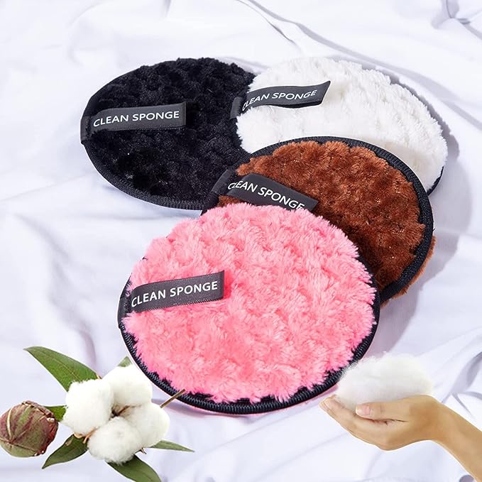Reusable Microfiber Makeup Remover Pads