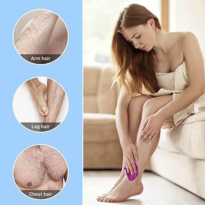 ✨ GlowSmooth™ Crystal Hair Eraser – Silky Skin, Zero Pain!